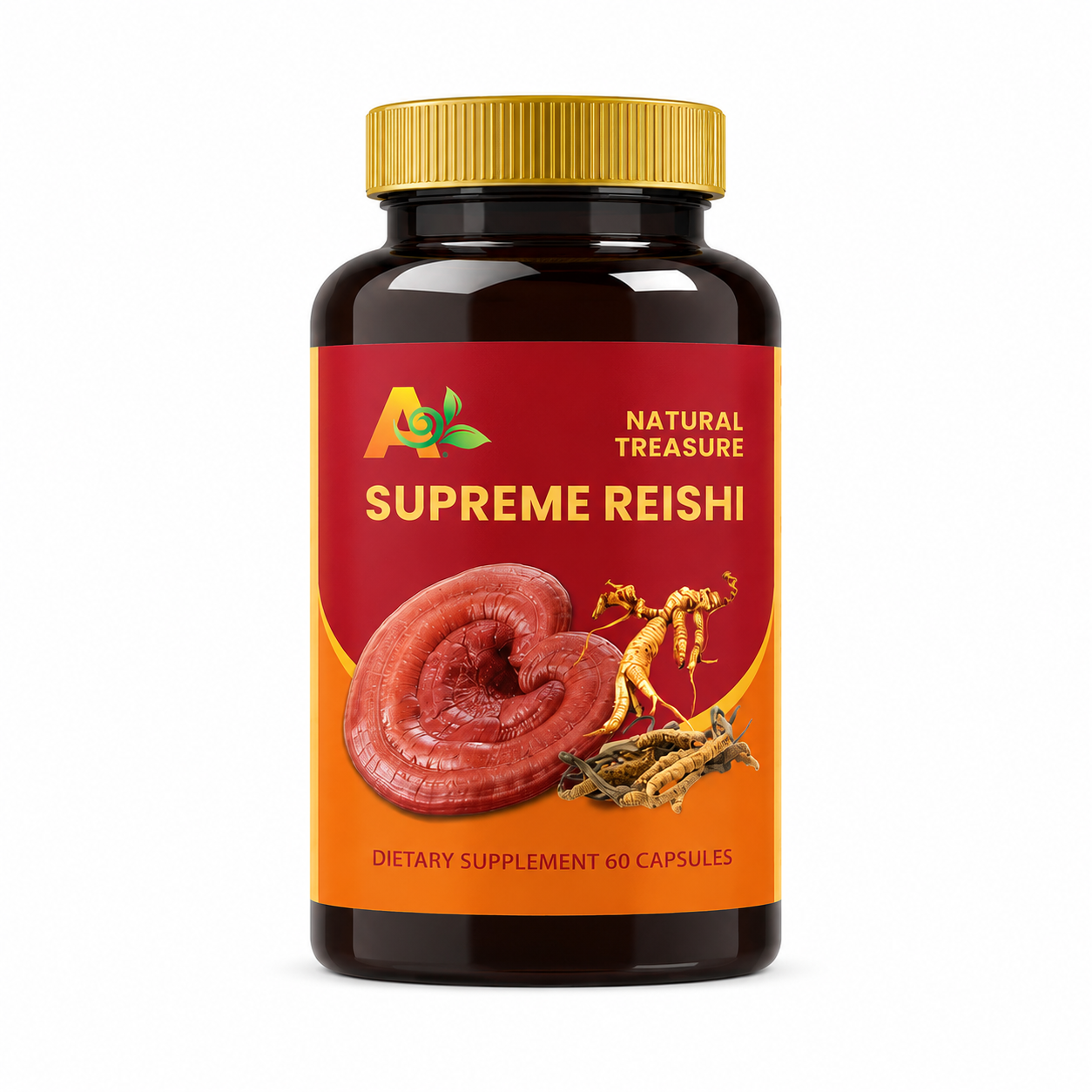 Super Reishi Mushroom (60 Capsules)