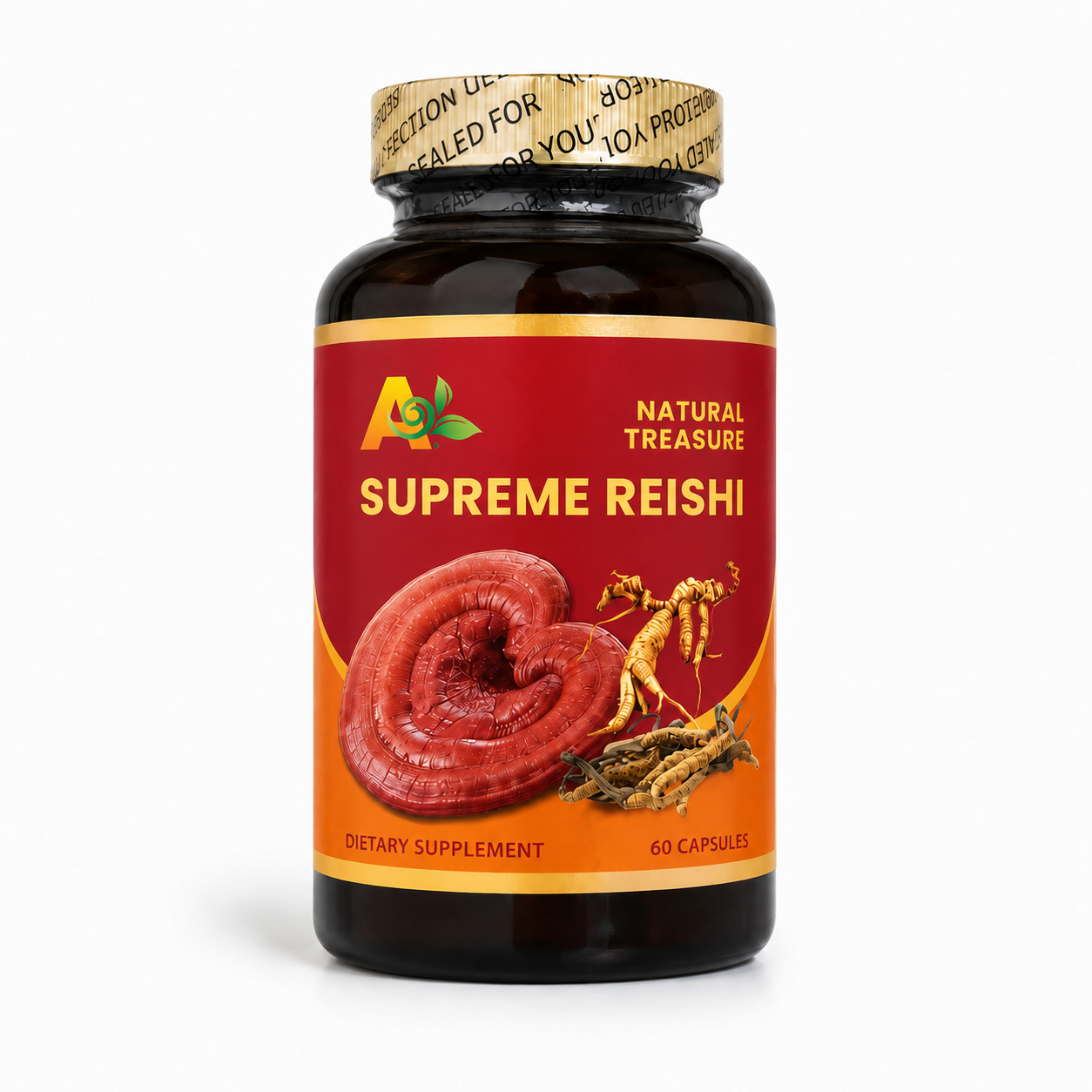 Super Reishi Mushroom (60 Capsules)