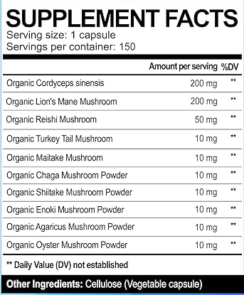 Organic Mushroom Complex